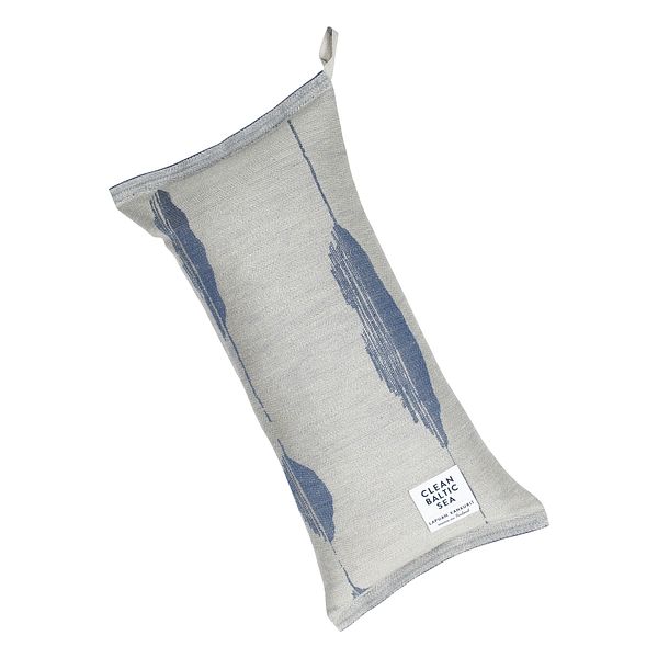 Merellä sauna pillow, linen - blue