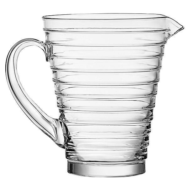 Aino Aalto pitcher 120 cl, clear