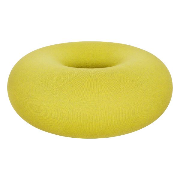 Boa pouf, sulfur yellow