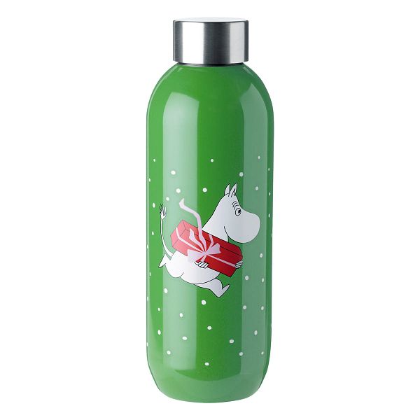 Keep Cool water bottle, 0,75 L, green - Moomin