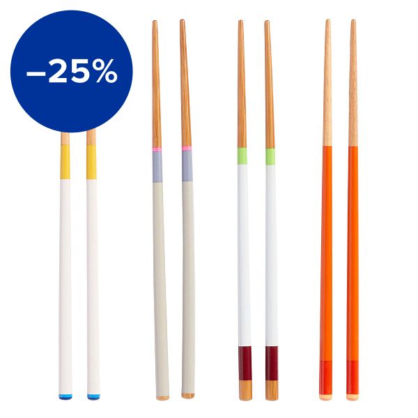 Colour chopsticks, 4 pcs