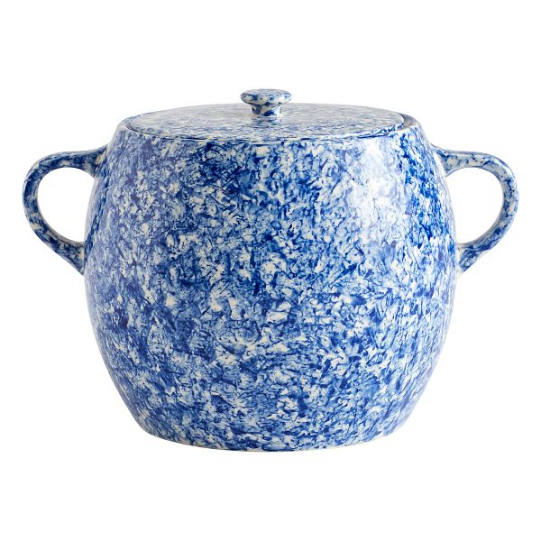 Sobremesa bean pot, blue