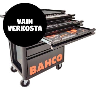 Työkaluvaunu Bahco 216osaa