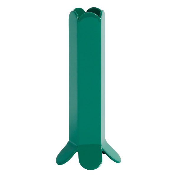 Arcs candleholder, L, green