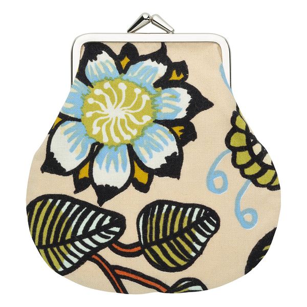 Tiara Pieni Kukkaro purse, sand - warm orange - green