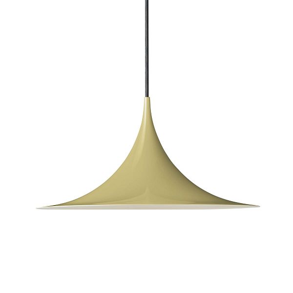 Semi pendant, 30 cm, fennel seed, glossy
