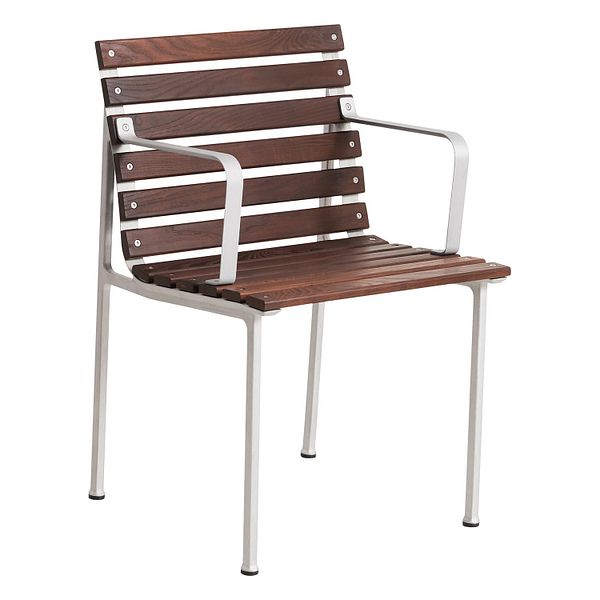 Traverse armchair, heat treated oiled ash