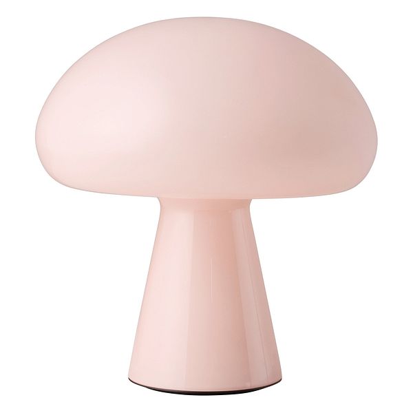 Obello portable table lamp, powder pink