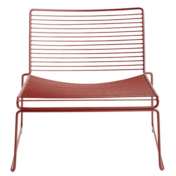 Hee lounge chair, rust
