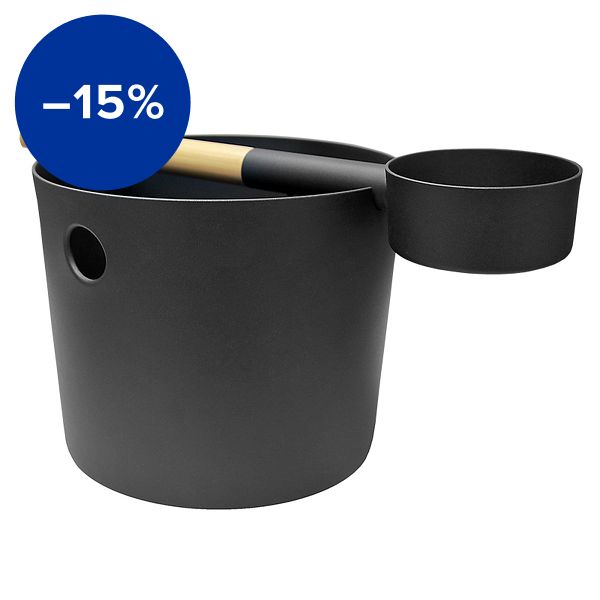 Bucket and Ladle, black