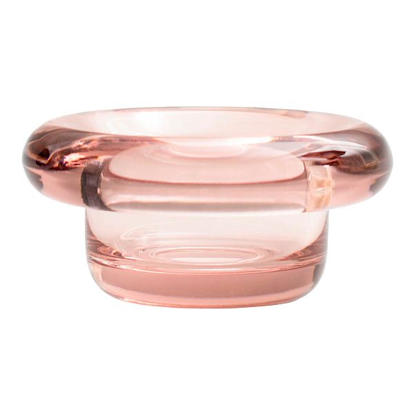 Sirkel tealight holder, primrose pink