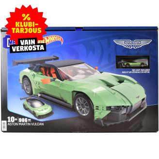 Rakennussetti Hot Wheels MEGA Aston Martin Vulcan