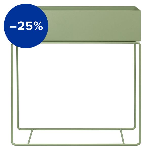 Plant Box, tea green
