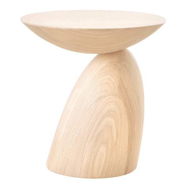 Wooden Parabel table, small, natural