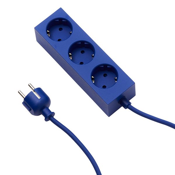 Power Bar power strip, 2 m, ultra marine