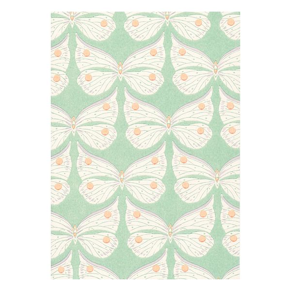 Carta da parati Perhonen, verde chiaro