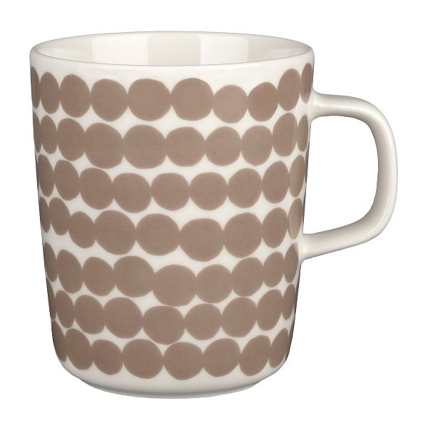 Oiva - Siirtolapuutarha mug, 2,5 dl, white - clay