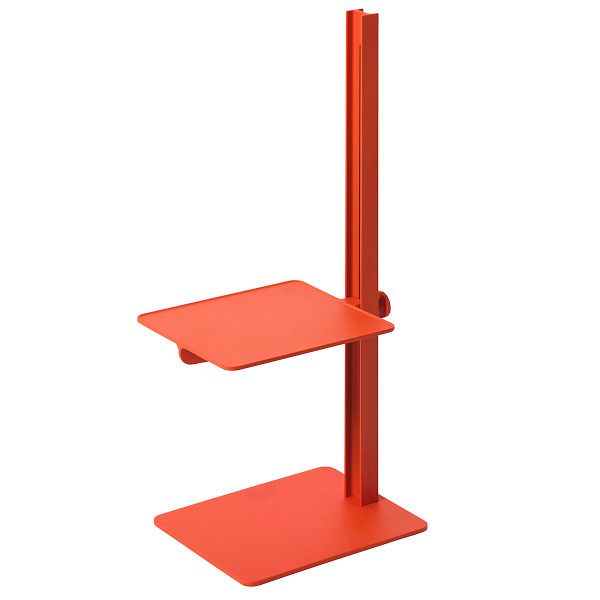 Museum side table, orange