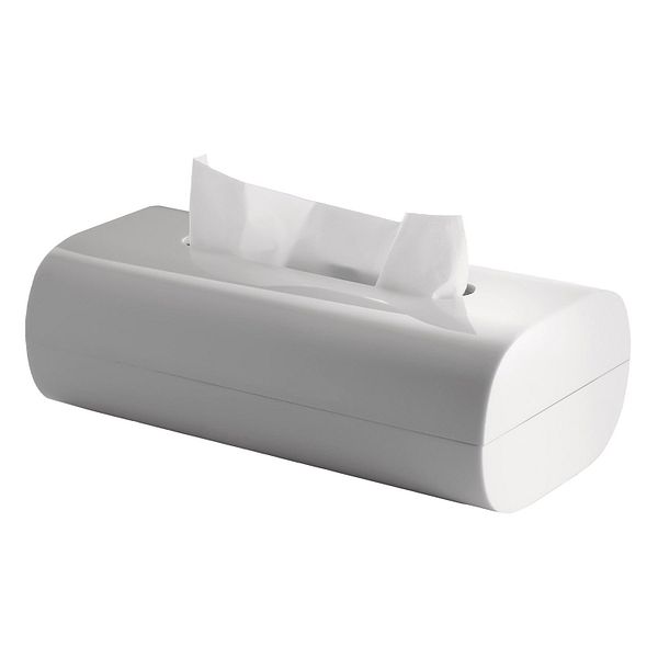 Birillo tissue box, 8 cm, white
