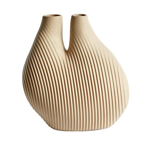 W&S Chamber vase, light beige