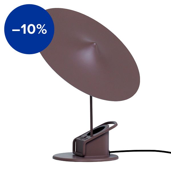 w153 Ile table lamp, grey brown