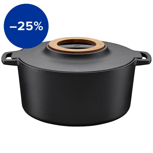 Norden cast iron casserole, 6 L