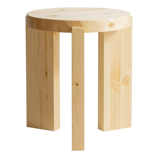 001 stool, pine