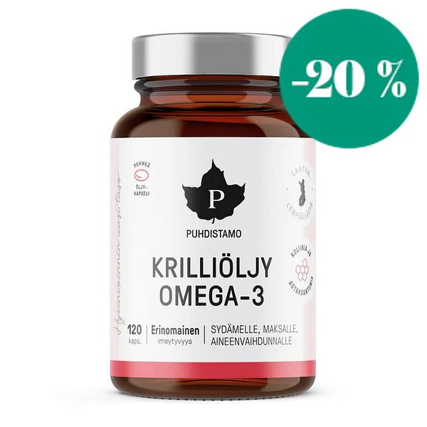 Krilliöljy Omega-3, 50 g