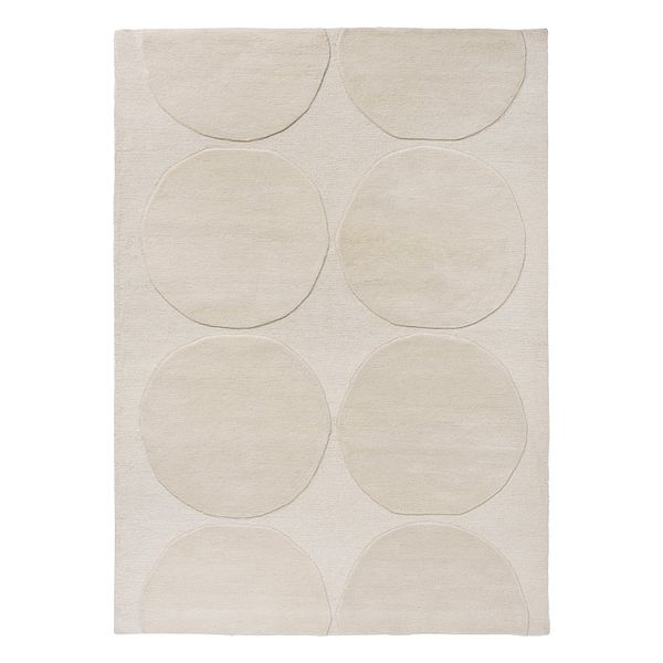 Isot Kivet rug, natural white