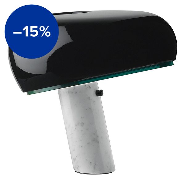 Snoopy table lamp, black