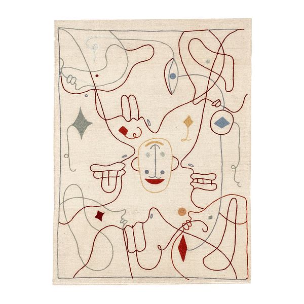 Silhouette tapestry, 120 x 150 cm