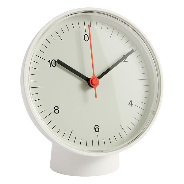 Table Clock, white