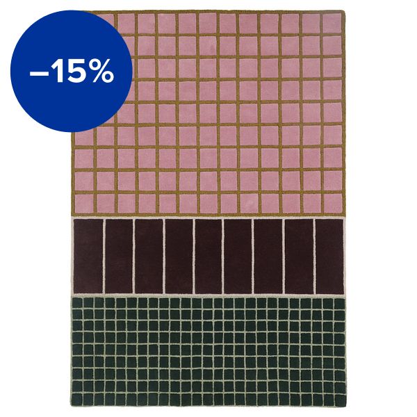 Baden rug, pink