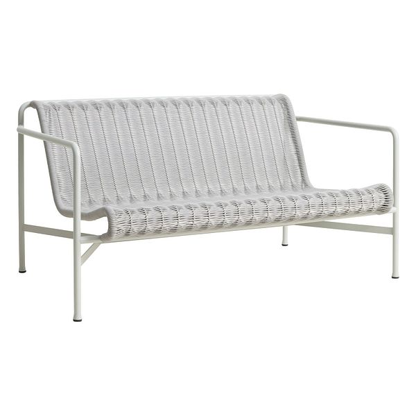 Palissade Cord lounge sofa, sky grey