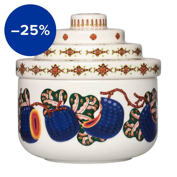 Taika Sato ceramic jar, 145 x 150 mm