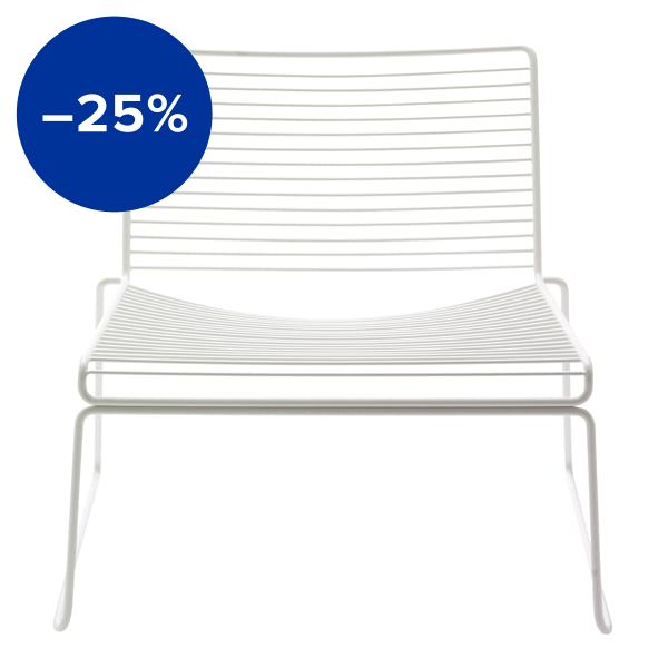 Hee lounge chair, white