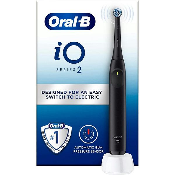 iO Easy Clean Black -sähköhammasharja