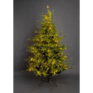 LED-joulukuusi 210 cm 300 LED rgb