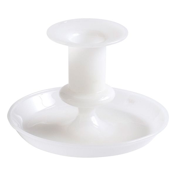 Flare candleholder, white
