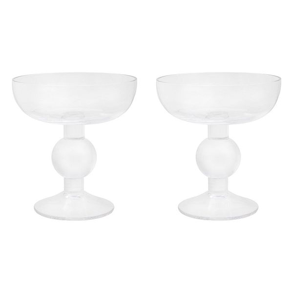 Kupla dessert bowl, 2,5 dl, set of 2, clear