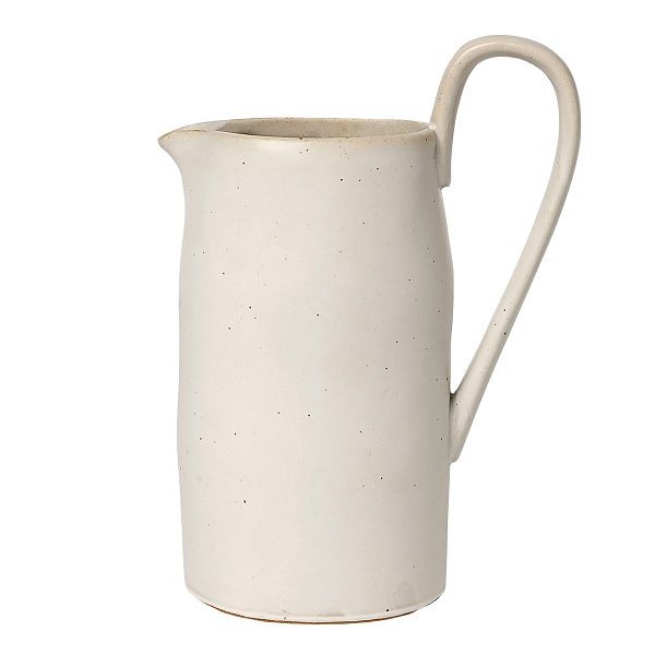 Flow jug, off - white speckle