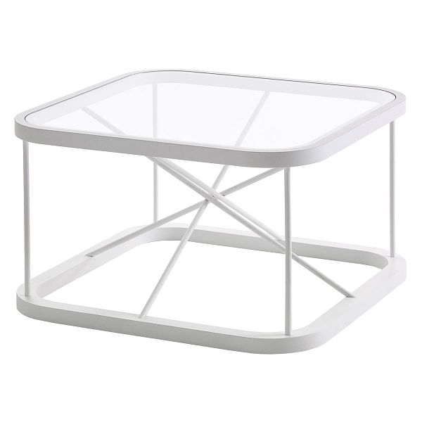 Twiggy table  66,5 x 66,5 cm, white
