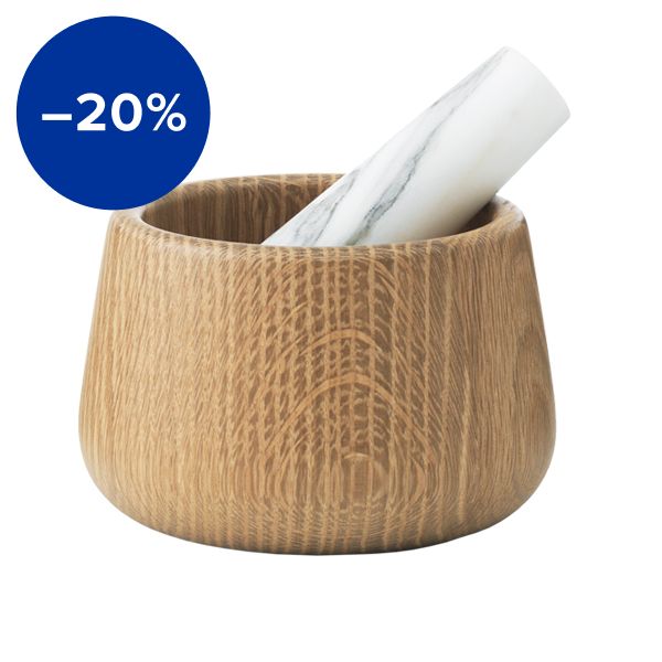 Craft Mortar and Pestle, white