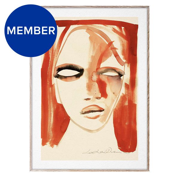 Red Portrait poster