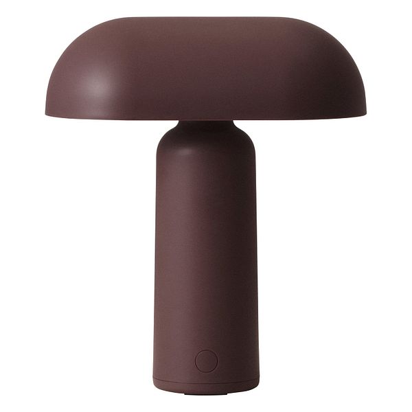 Porta portable table lamp, brown