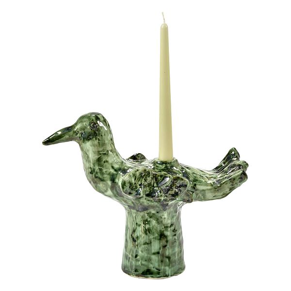 Cosas Lindas candle holder, green