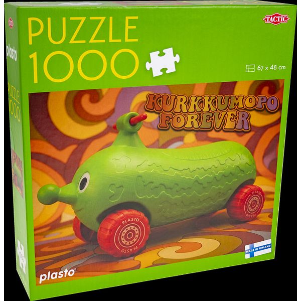 Palapeli 1000 palaa Kuueläin Kurkkumaasta, Kurkkumopo Forever