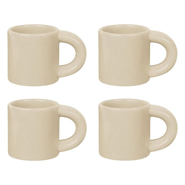 Bronto espresso cup, 4 pcs, sand