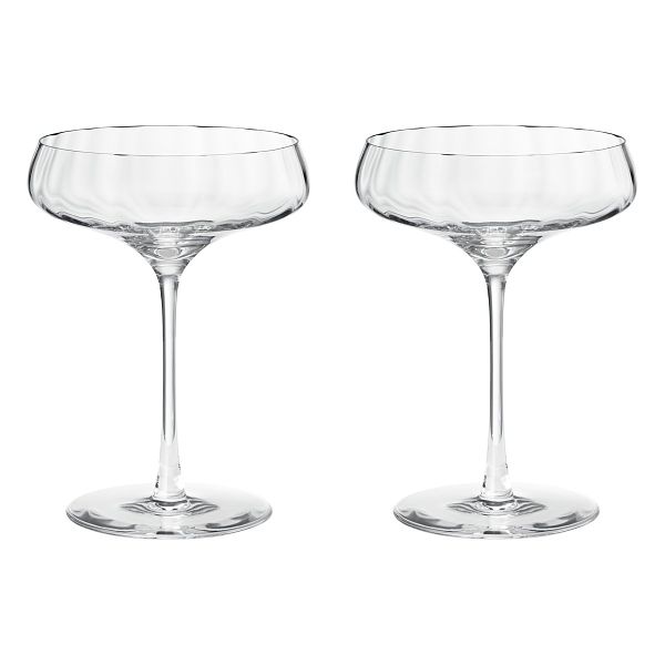 Bernadotte cocktail glass, 2 pc