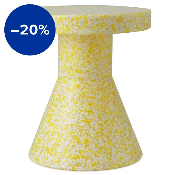 Bit stool, cone, yellow